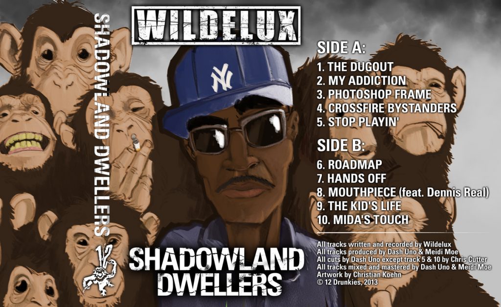Wildelux - Shadowland Dwellers (J-Card front)